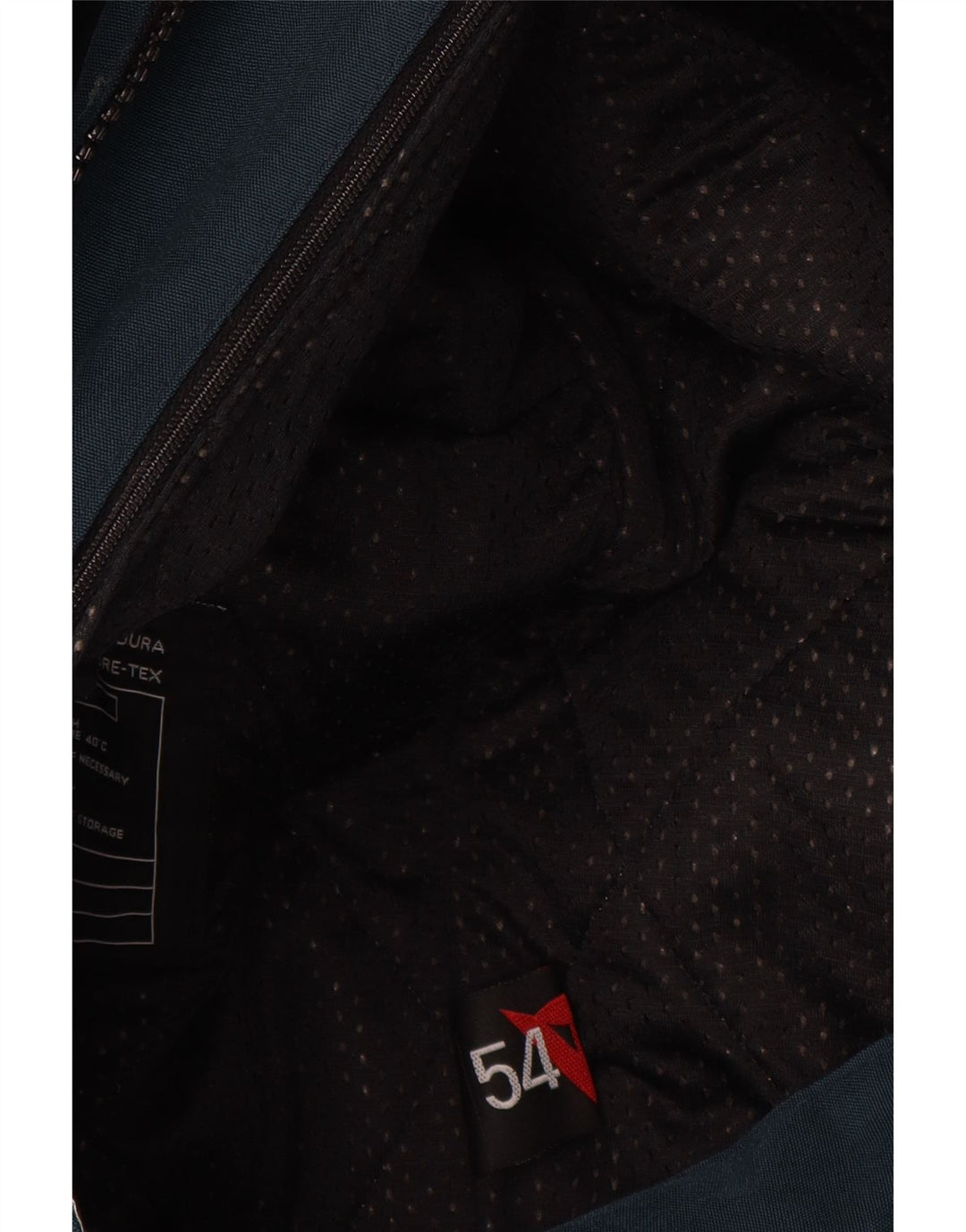 Dainese Herre Cordura Racer Jakke IT 54 Stor Blå Nylon