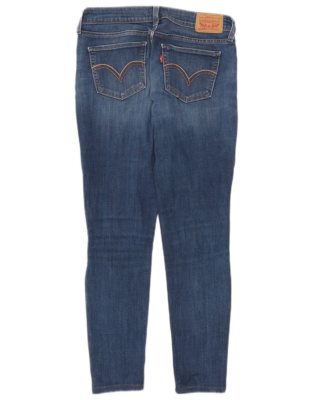 LEVI'S Dame 535 Super Skinny Jeans W31 L26 Blå