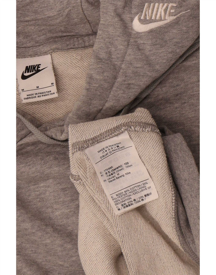 Nike Herre hættetrøje Jumper Medium Grey Bomuld
