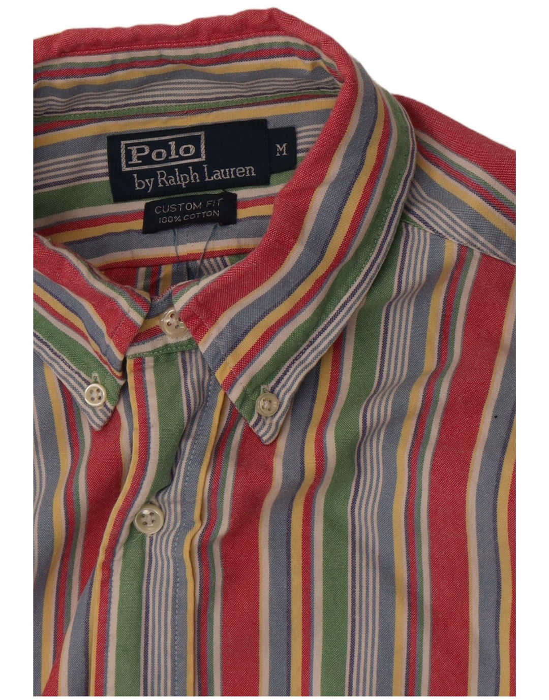 Polo Ralph Lauren Herre Custom Fit skjorte medium flerfarvet stribet bomuld