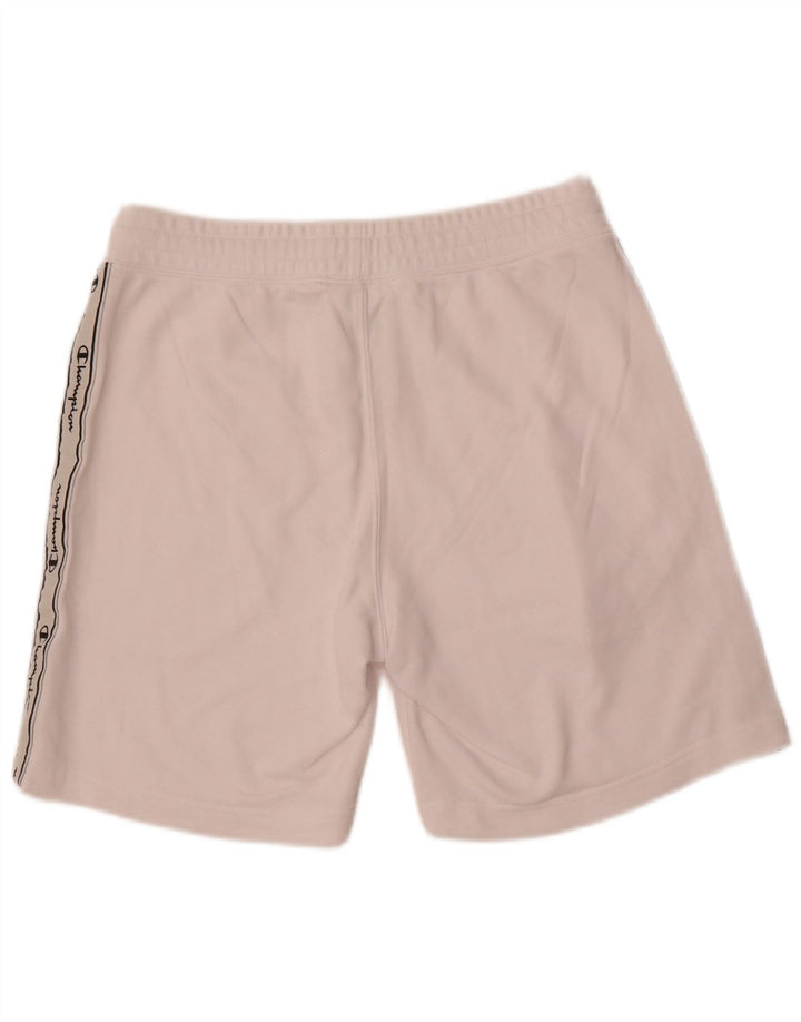 Champion Herre grafiske sportsshorts Medium hvid bomuld