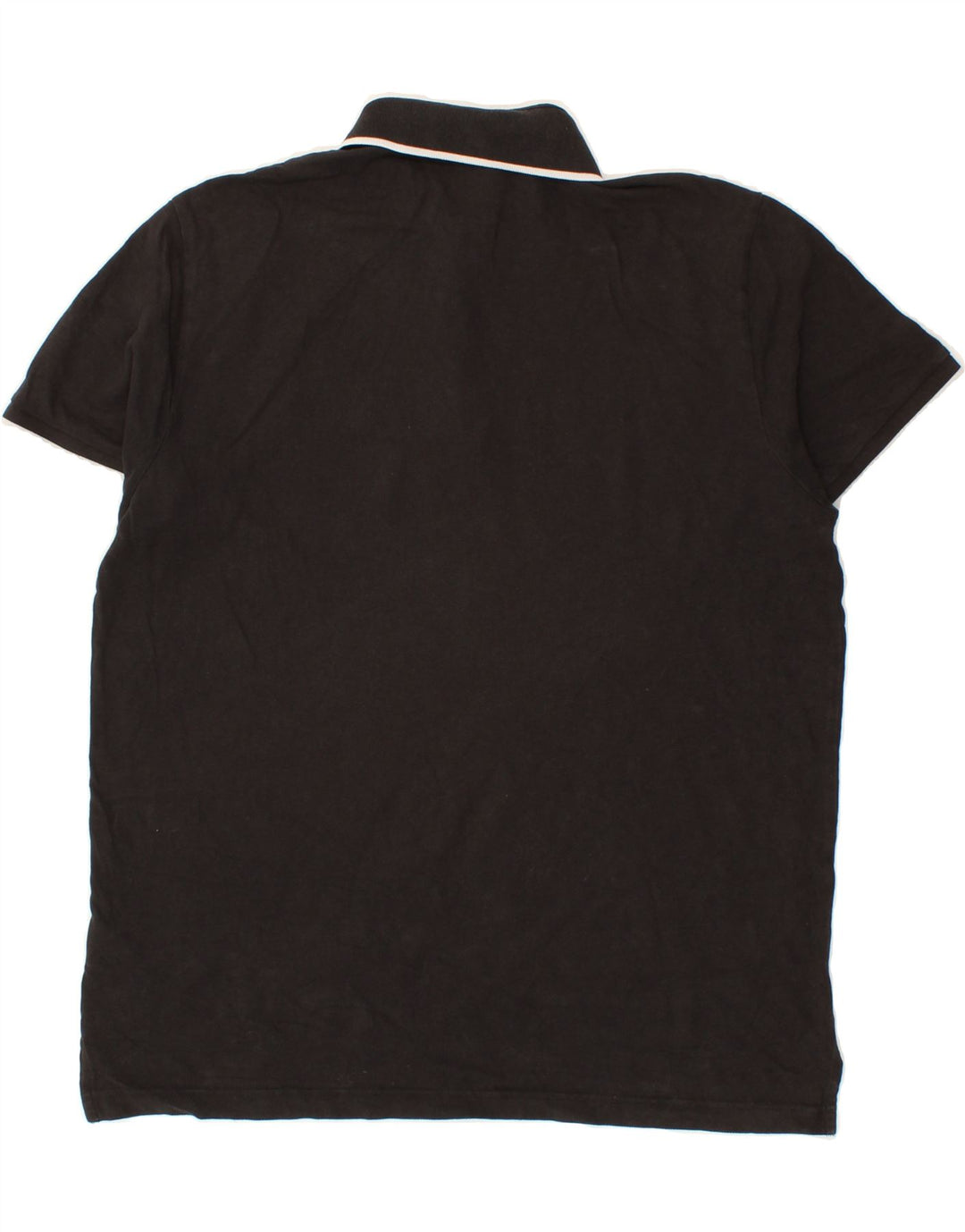 PUMA Mens Polo Shirt Large Black Vintage Puma and Second-Hand Puma from Messina Hembry 