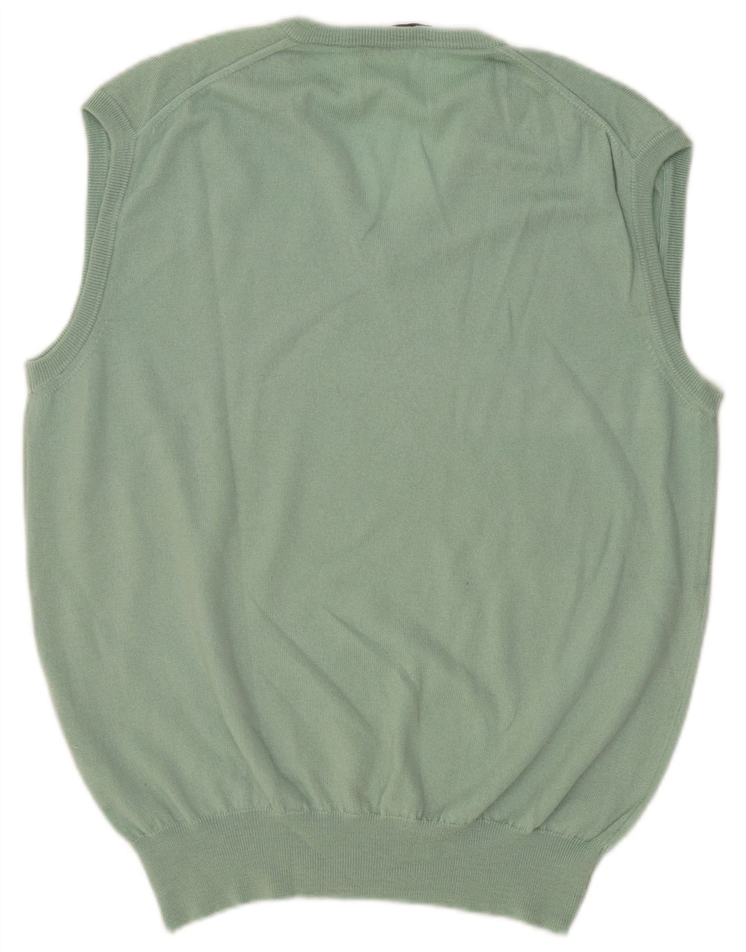 Cacharel Herrevest Tank Top Stor Grøn Virgin Wool