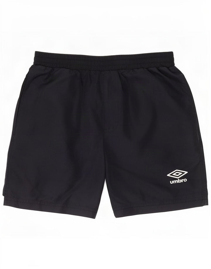 Umbro Herre Sportshorts Small Navy Blue Polyester