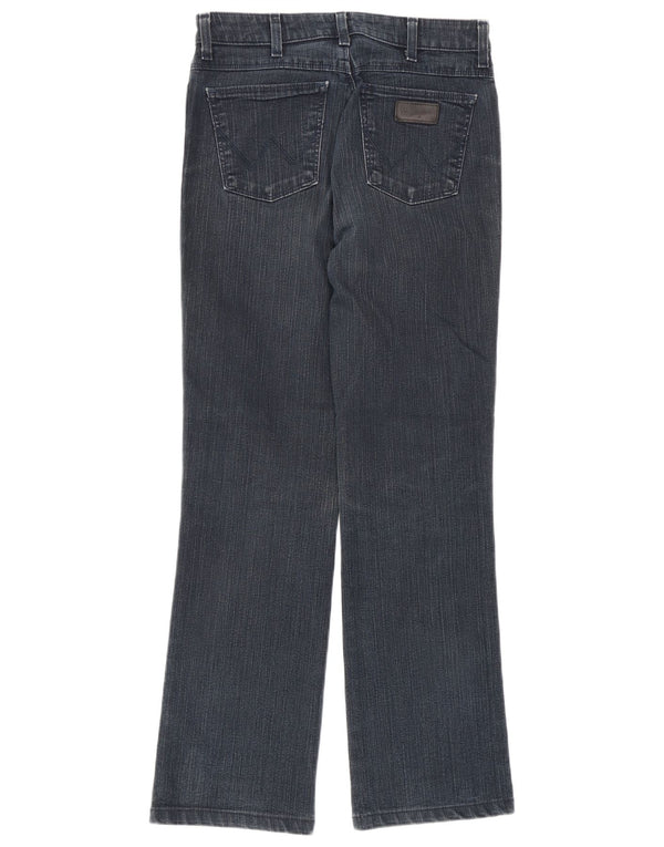 Wrangler Dame TIna Straight Jeans W28 L29 Navy Blue Cotton