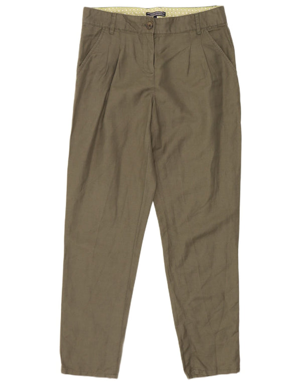 Tommy Hilfiger koniske Chinobukser til kvinder US 4 Small W28 L28 Khaki Linned