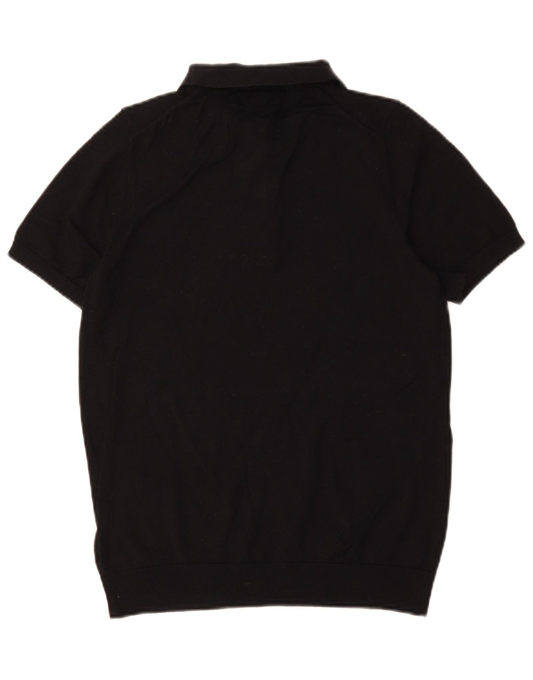 Marks & Spencer Herre Autograph Polo Shirt Lille sort bomuld