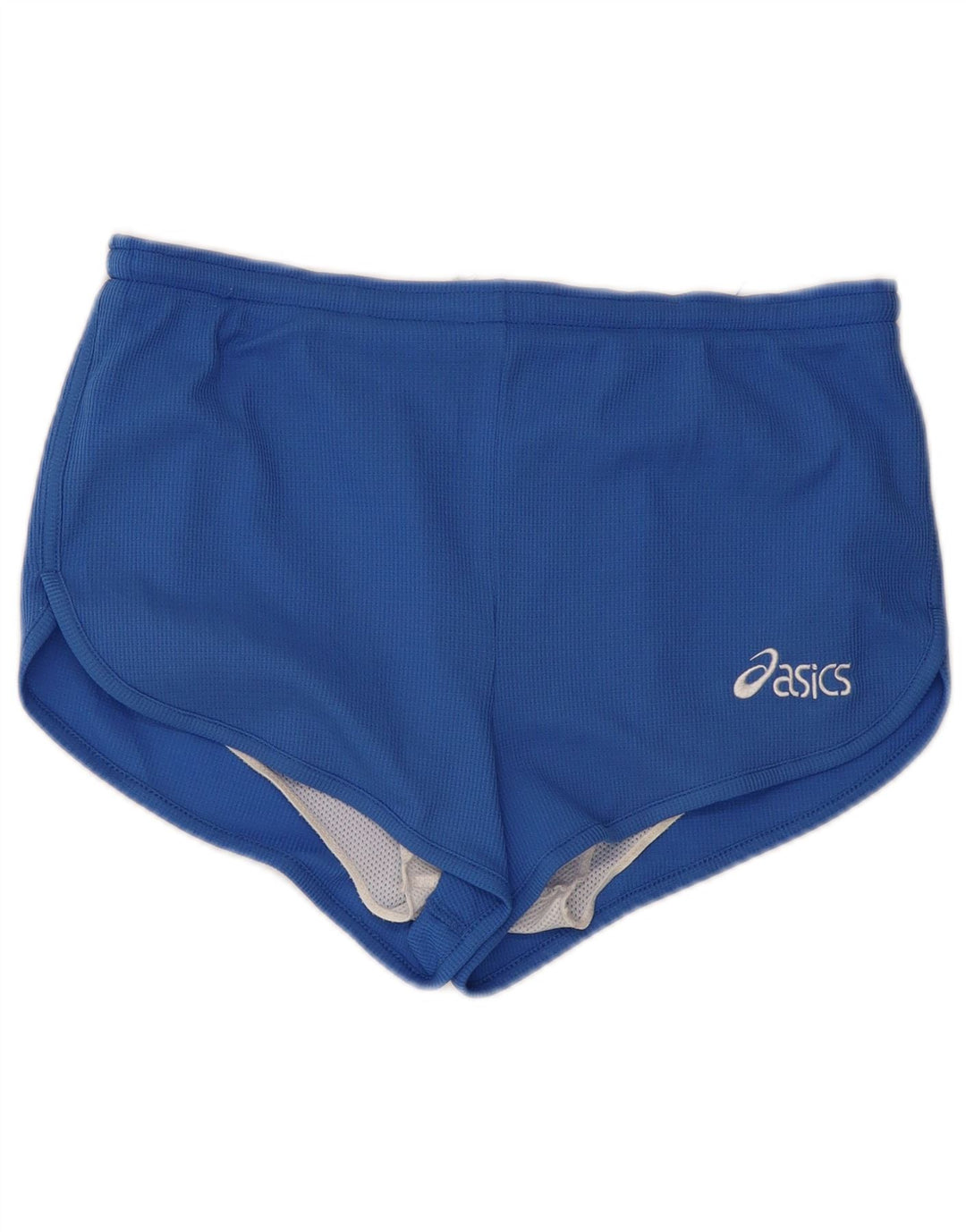 Asics Sportsshorts til kvinder UK 12 Medium Blue Polyester