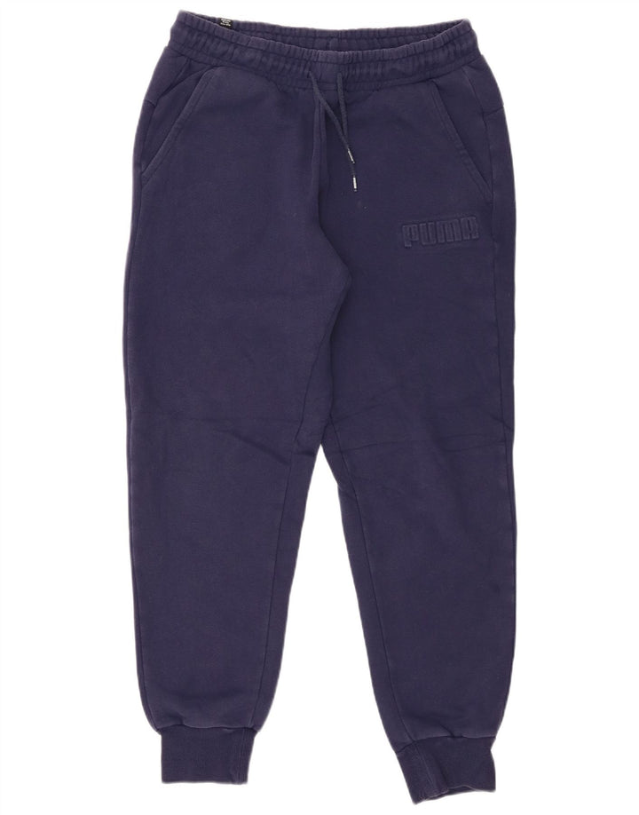 Puma Herre grafisk træningsdragt Bukser Joggers Medium Navy Blue