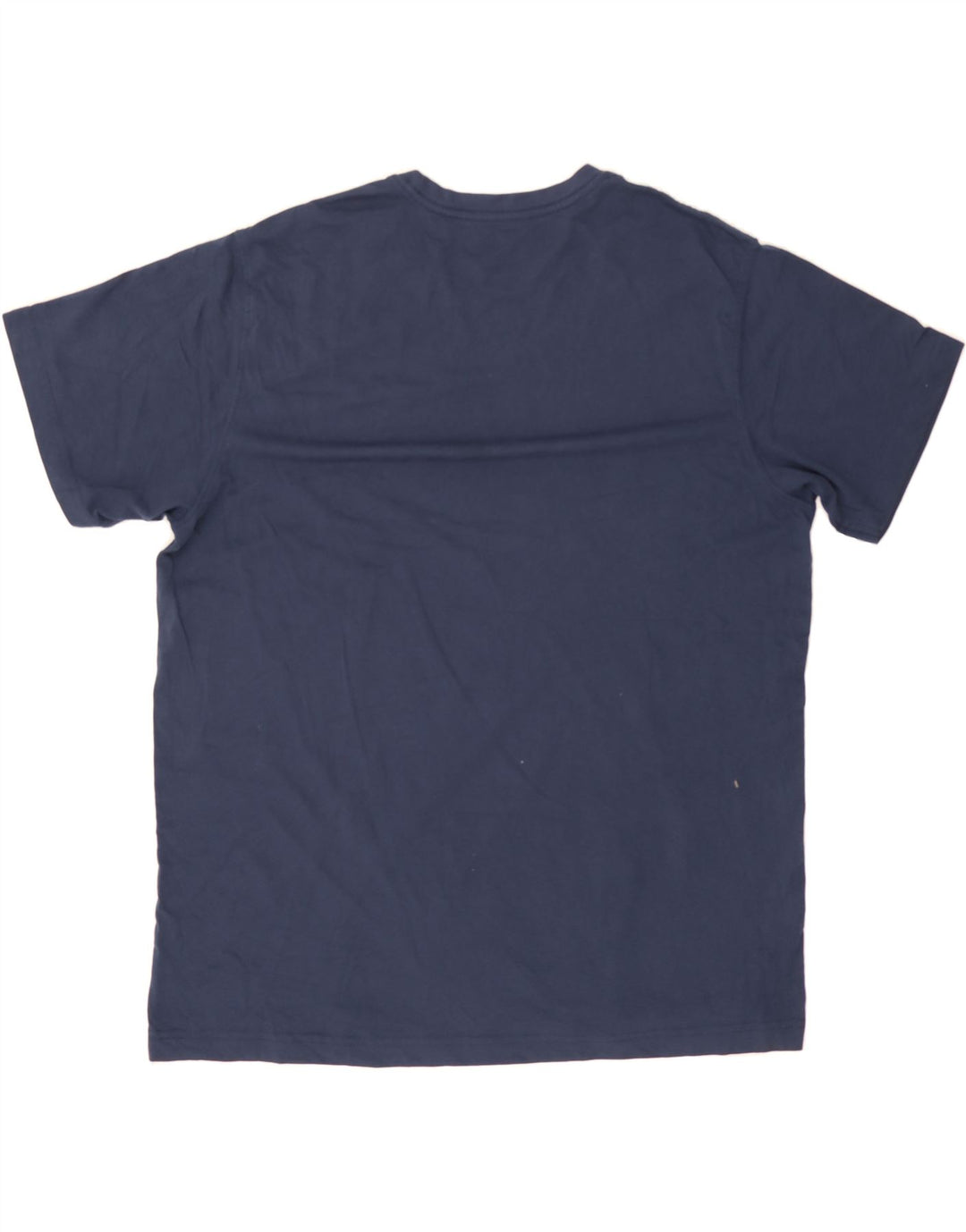 EDDIE BAUER Mens T-Shirt Top XL Navy Blue Polyester Vintage Eddie Bauer and Second-Hand Eddie Bauer from Messina Hembry 