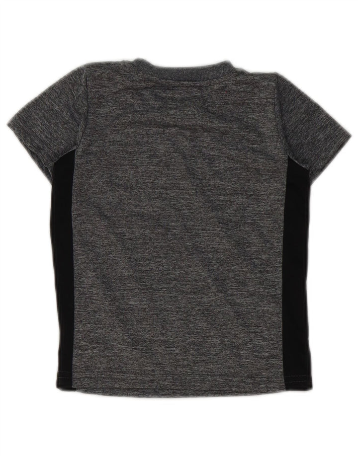 NBA Boys Grafisk T-Shirt Top 2-3 år Grå Colourblock Polyester