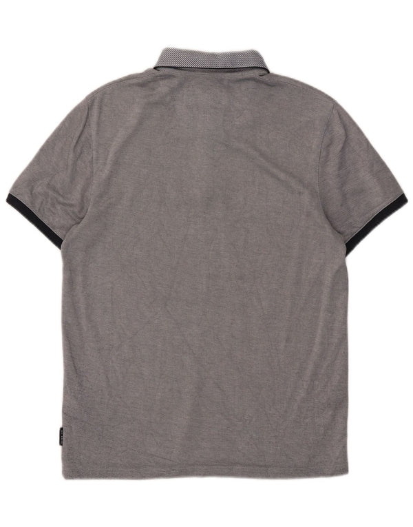 Ted Baker Herre poloshirt str. 3 Medium Marineblå Modal