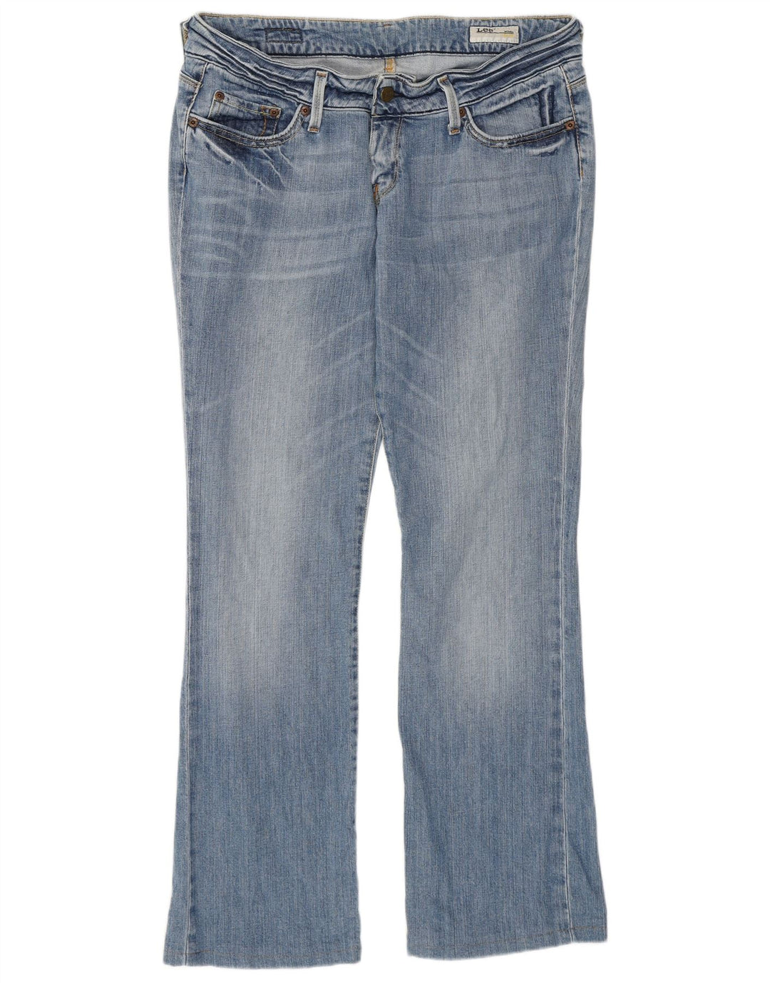 Lee Dame Coral Bootcut Jeans W32 L29 Blå Bomuld