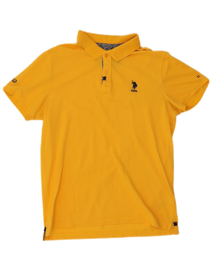 U.S. Polo Assn. Herreskjorte medium gul bomuld