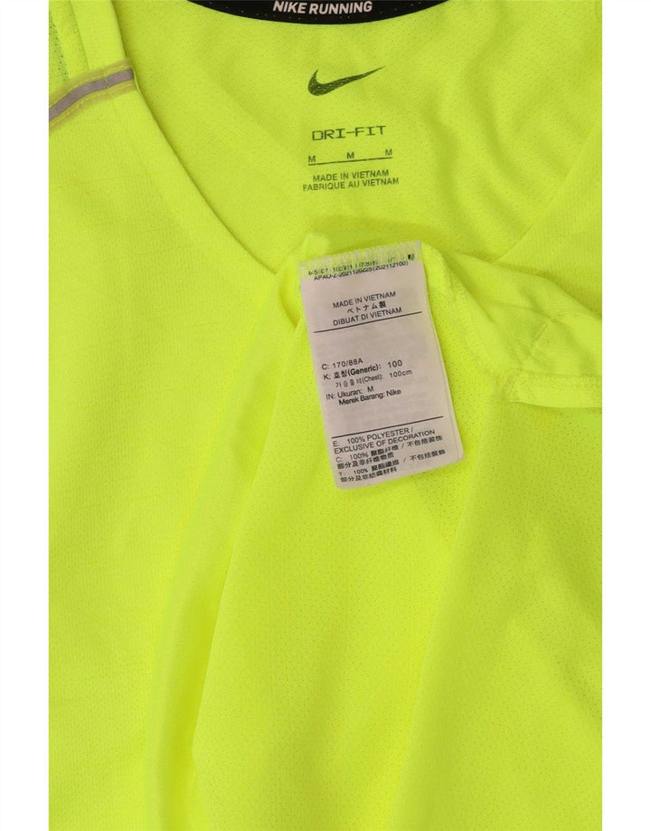 Nike Herre Dri Fit Vest Top Medium Grøn Polyester