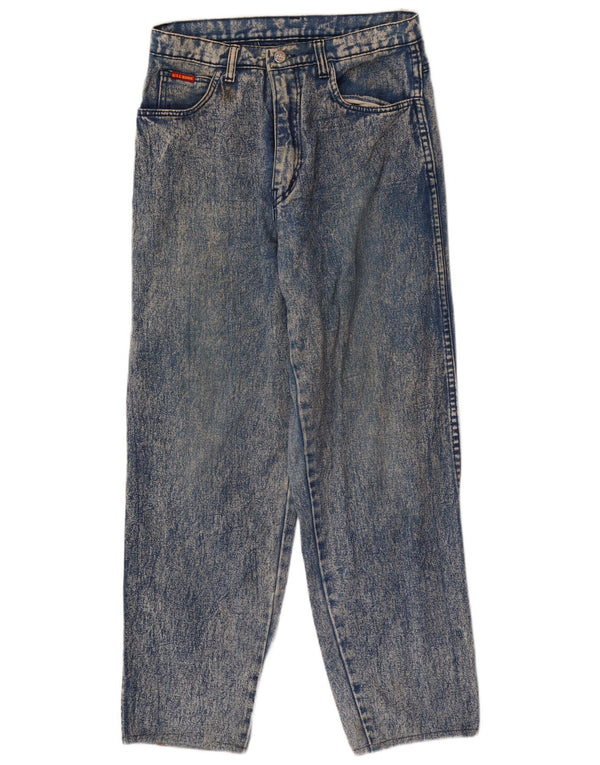 Vintage lige jeans til kvinder W28 L28 Blå