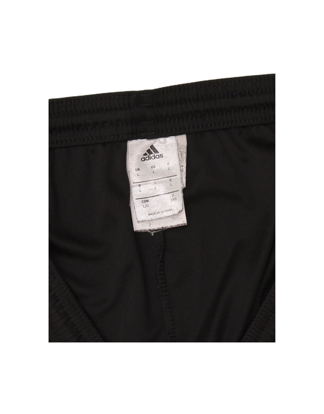ADIDAS Mens Climalite Sport Shorts Large Black Polyester Vintage Adidas and Second-Hand Adidas from Messina Hembry 