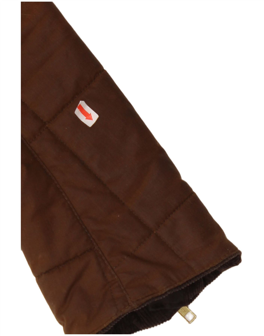 BARBOUR Militærvokset bomuldsjakke til kvinder DK 16 Stor brun bomuld