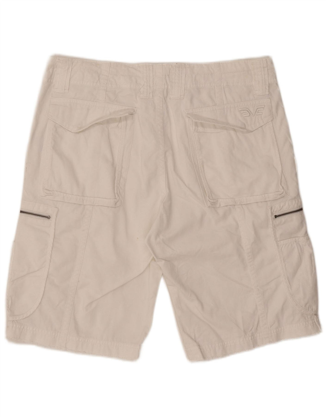 French Connection Herre Cargo Shorts W36 Large White Bomuld
