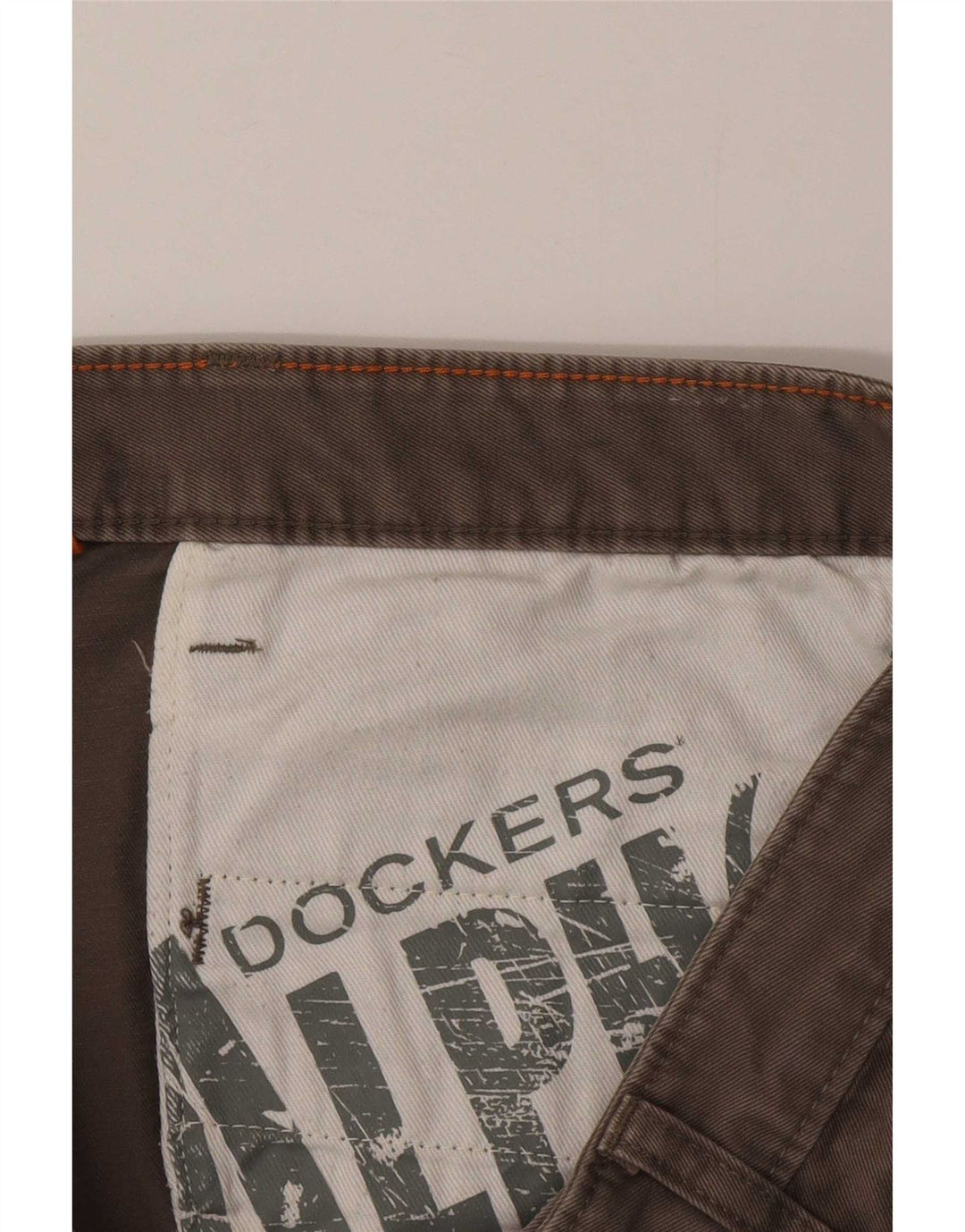 Dockers Herre Alpha Slim Jeans W34 L34 Brun Bomuld