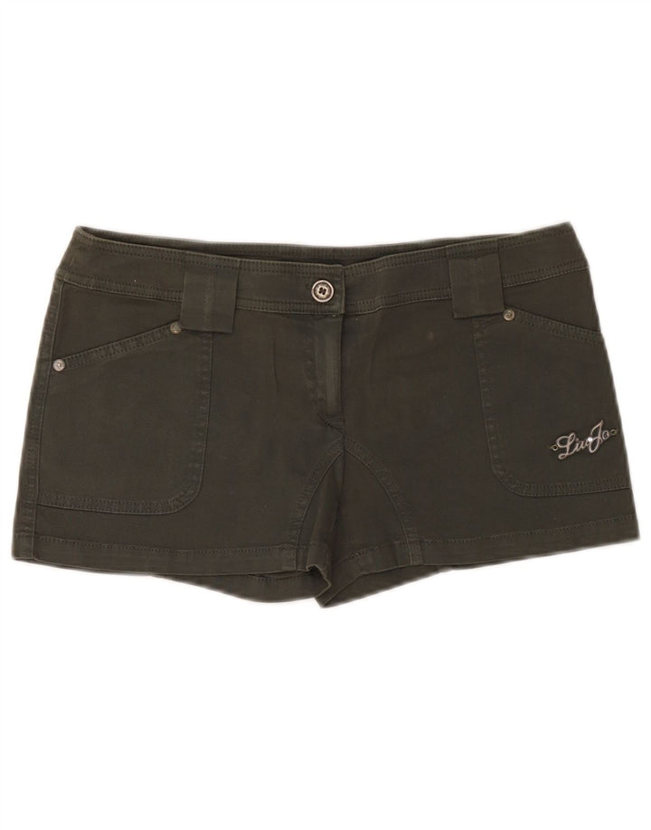 Liu Jo Dame Hot Pants IT 44 Medium W30 Grøn Bomuld