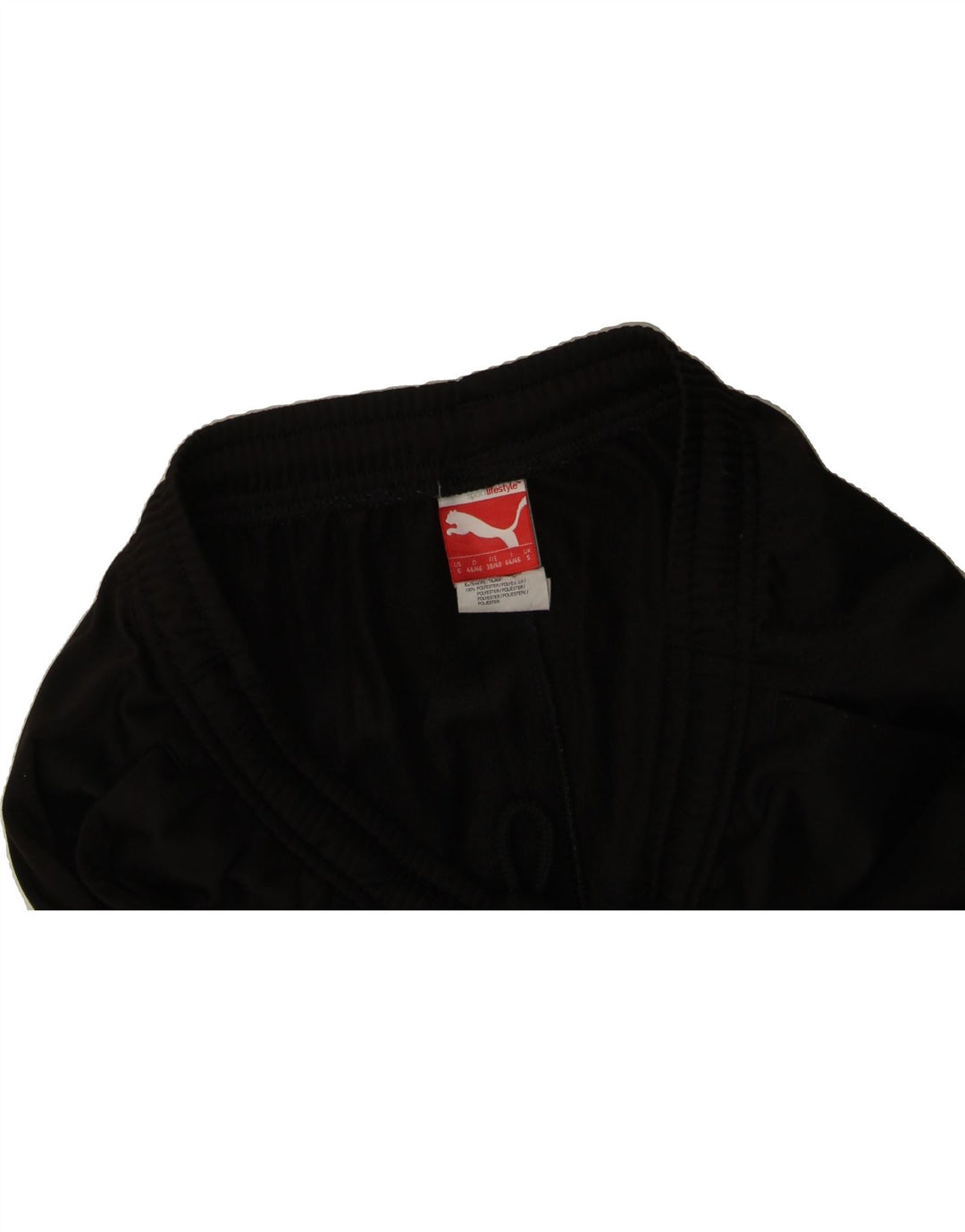 PUMA Mens Tracksuit Trousers Small Black Polyester Vintage Puma and Second-Hand Puma from Messina Hembry 