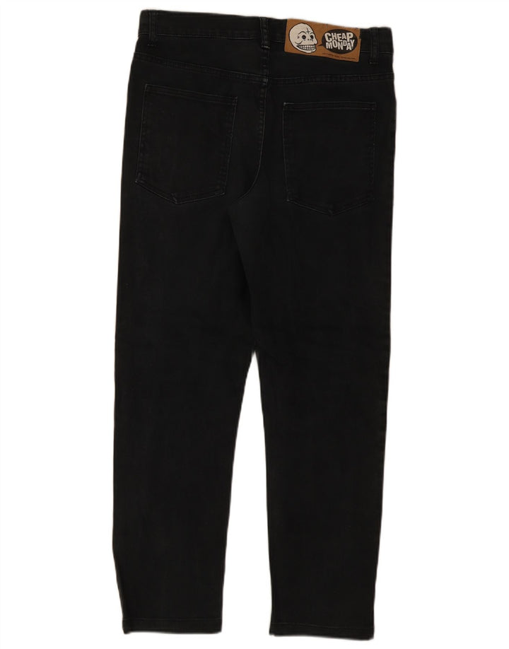 Billige Mandag Slim Jeans til mænd W33 L28 Sort