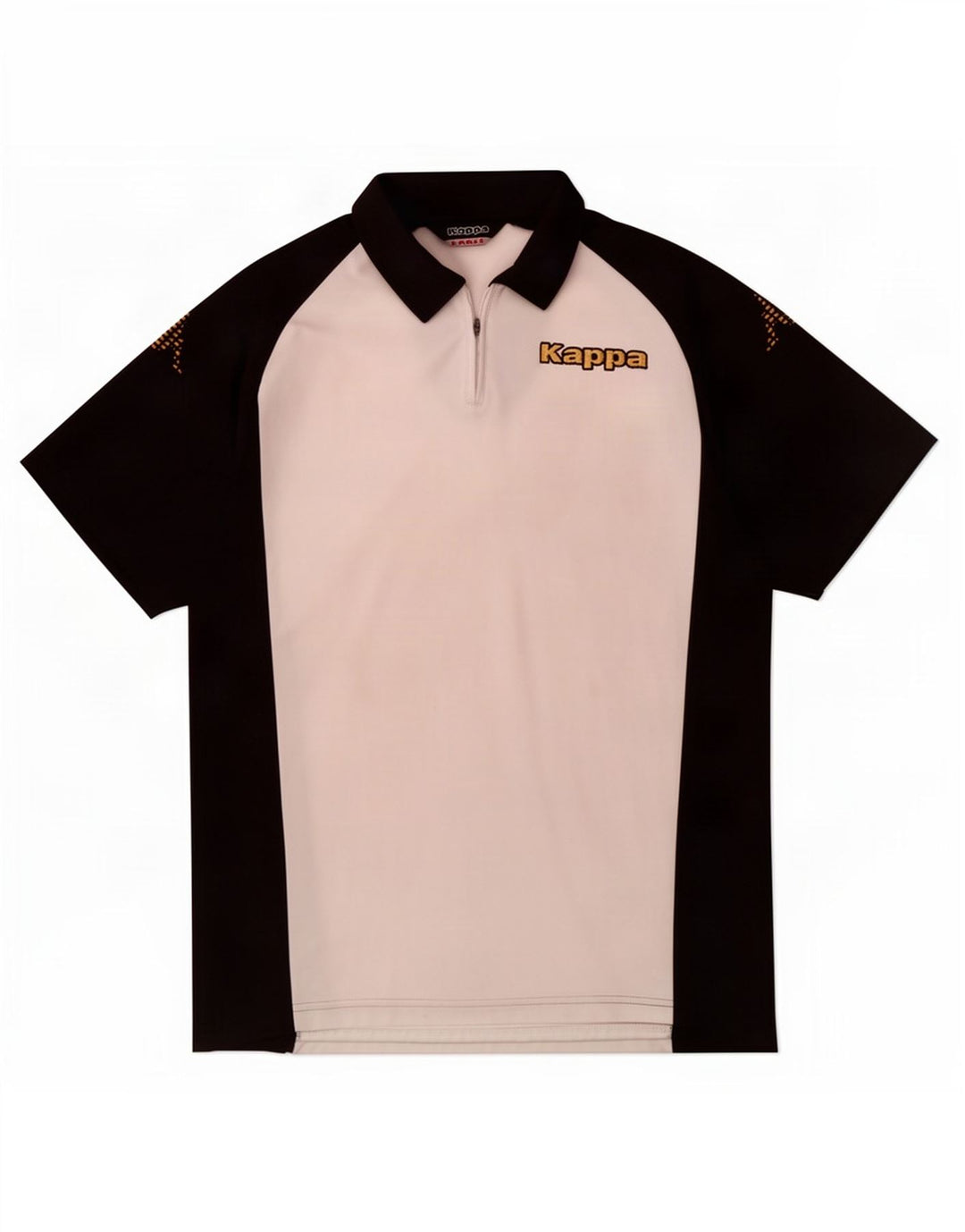 Kappa Polo Shirt til mænd Stor hvid Colourblock Polyester