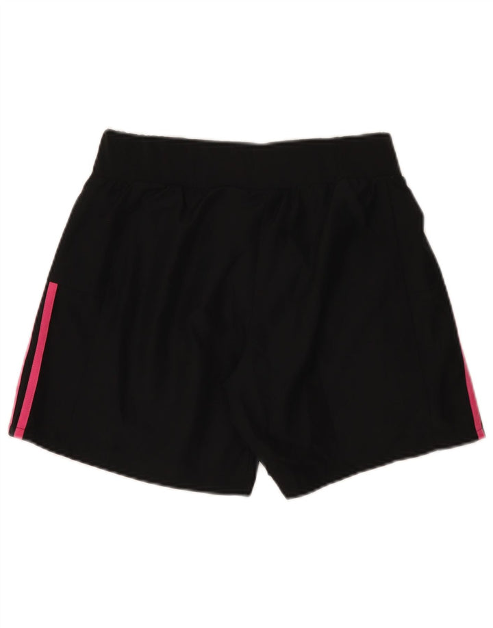 Adidas sportsshorts til kvinder UK 10 Small Black Polyester