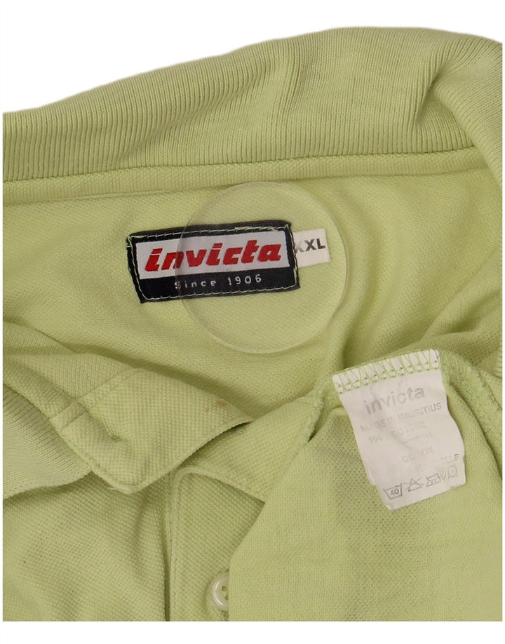 Invicta herre poloshirt 2XL grøn bomuld