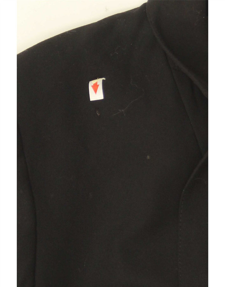 Marks & Spencer Dameoverfrakke UK 16 Large Black New Wool