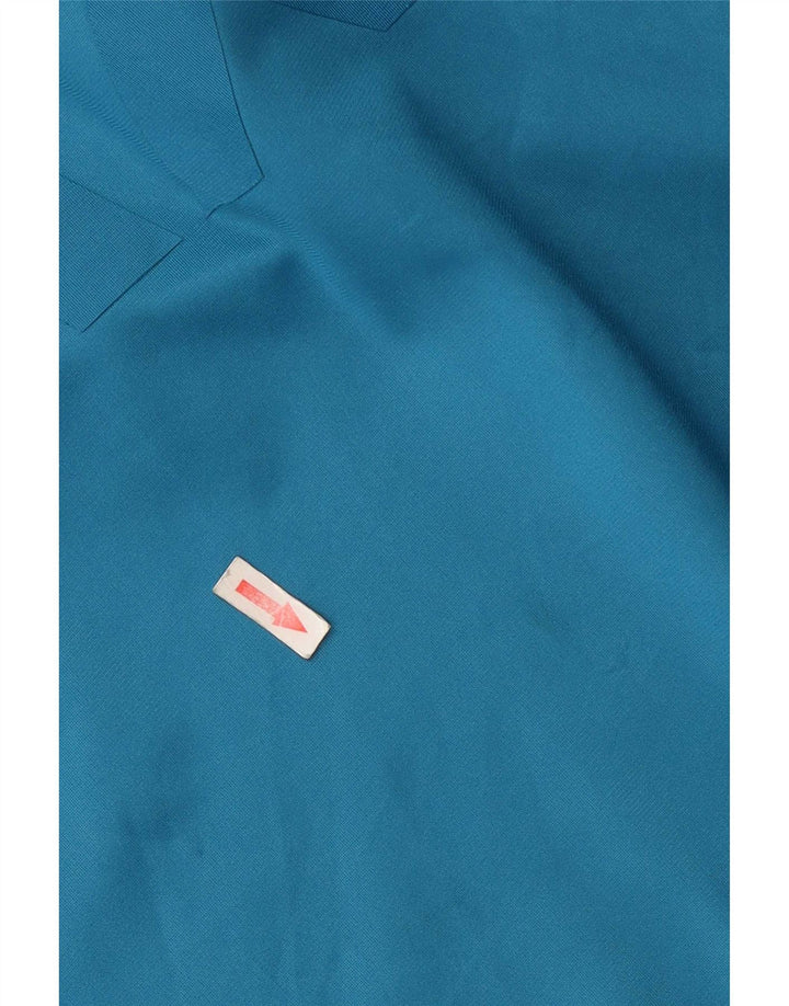 Armani Herre Grafisk Sweatshirt Jumper XL Blå Polyester