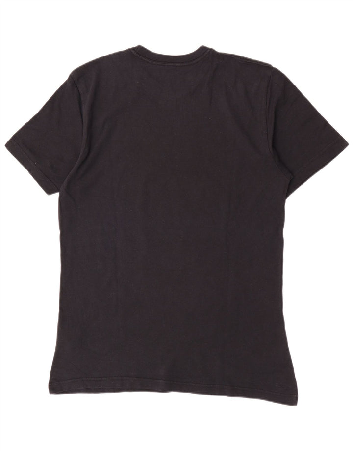Nike Herre Regular Fit Grafisk T-shirt Top Medium Sort Bomuld
