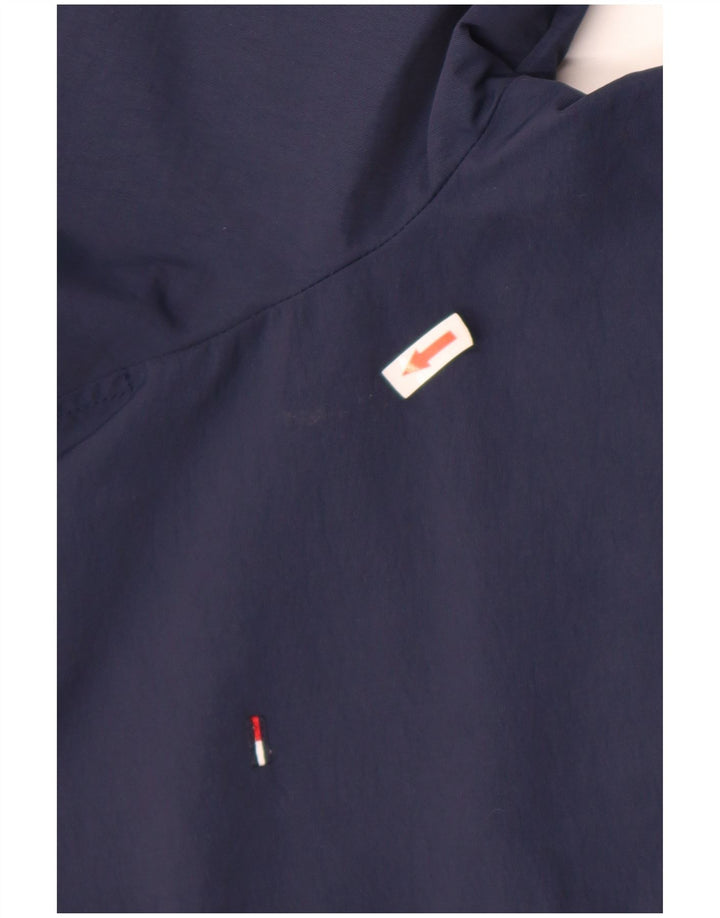 Tommy Hilfiger Herre Bomber Jacket UK 44 2XL Navy Blue Polyamide