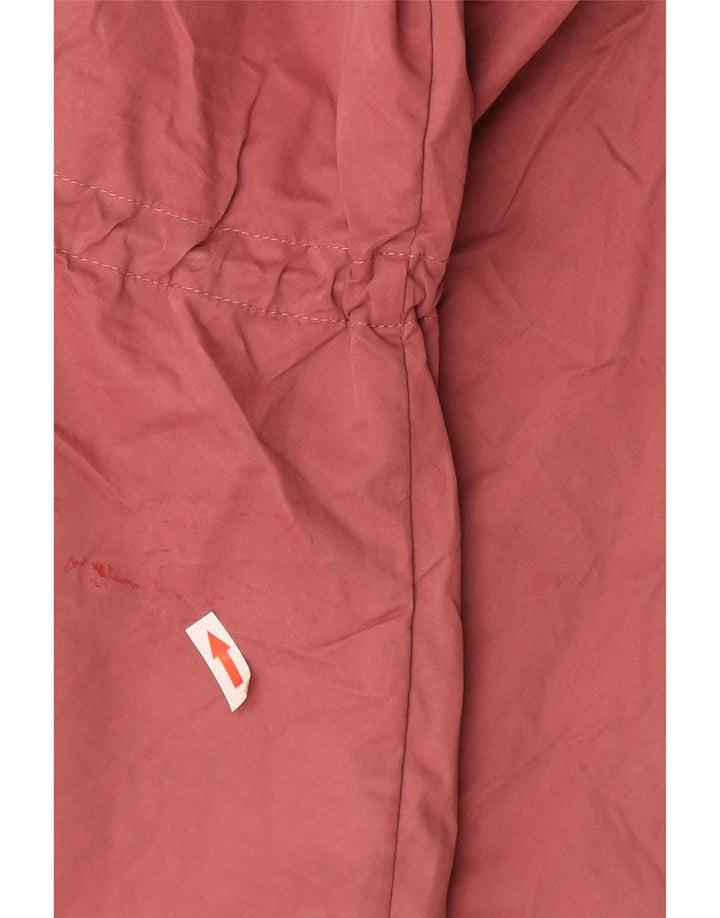 Fat Face Womens Hooded Duffle Jacket UK 10 Small Pink Polyester