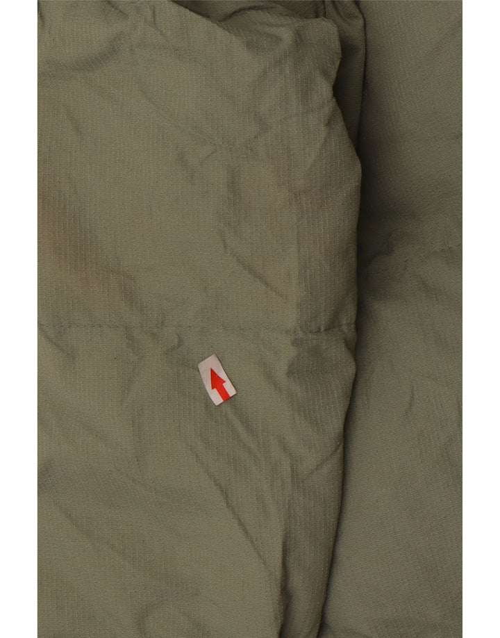 Fila Herre hættepolstret jakke UK 36 Lille grøn polyester