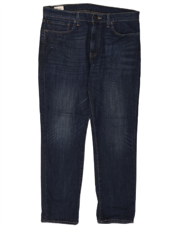 Levi's Herre 511 Slim Jeans W36 L30 Marineblå Bomuld