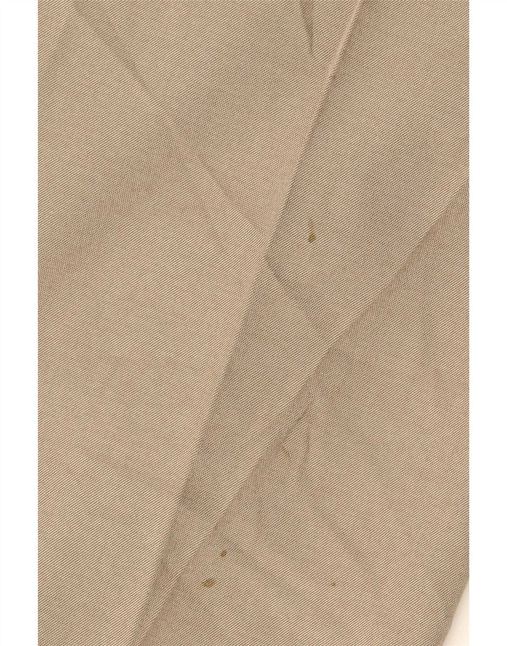 Marks & Spencer Straight Suit Bukser til mænd W42 L29 Beige Polyester