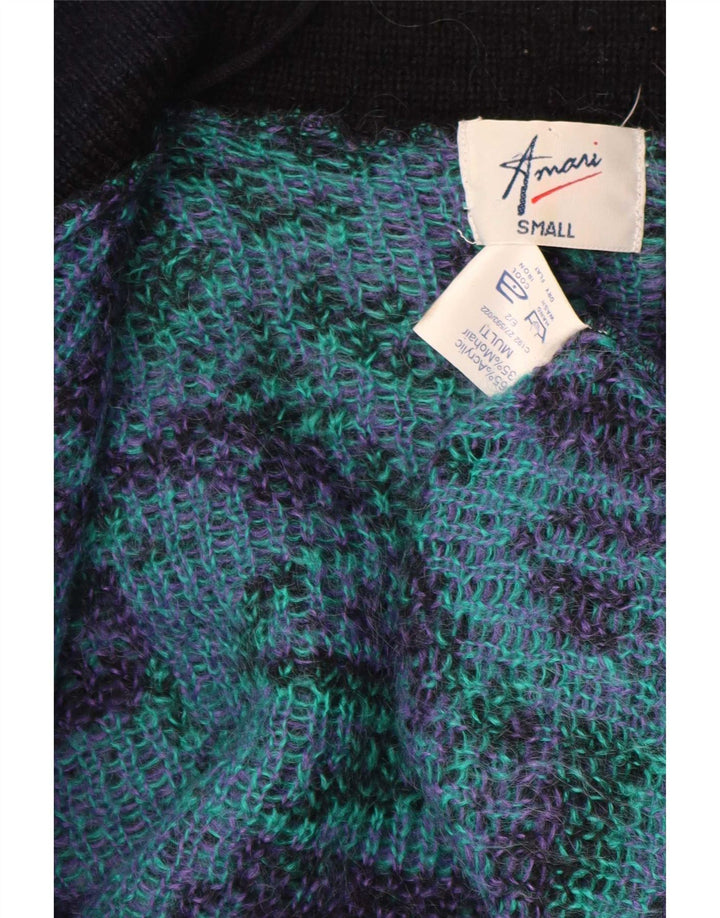 Amari Womens Oversized Longline Cardigan Sweater UK 10 Small Multicolored