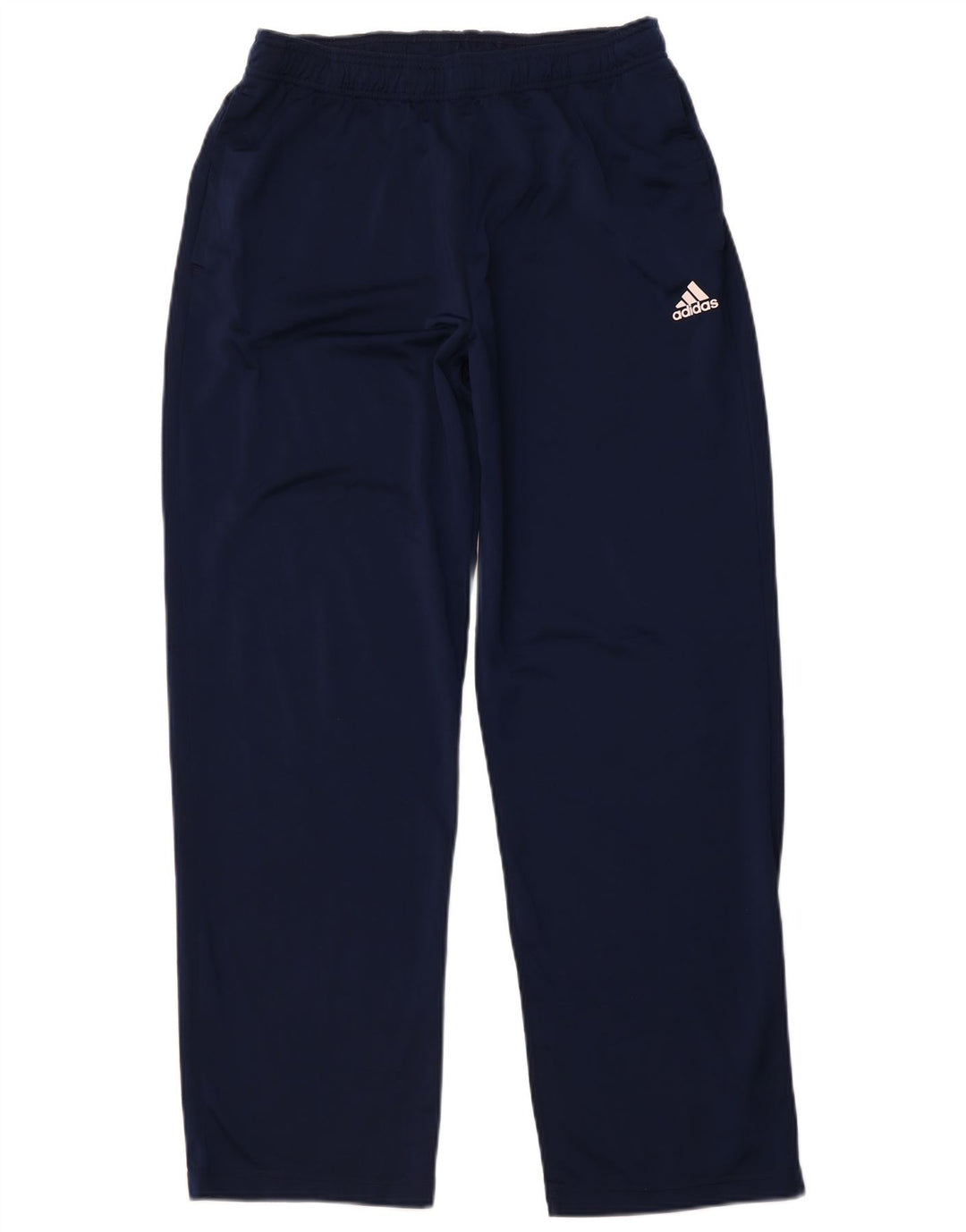 ADIDAS Træningsdragtsbukser til mænd UK 44/46 Large Navy Blue Polyester