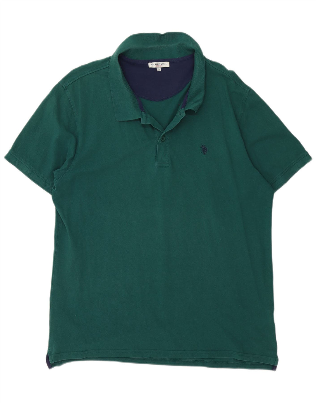 U.S. Polo Assn. Herreskjorte 2XL Grøn Bomuld