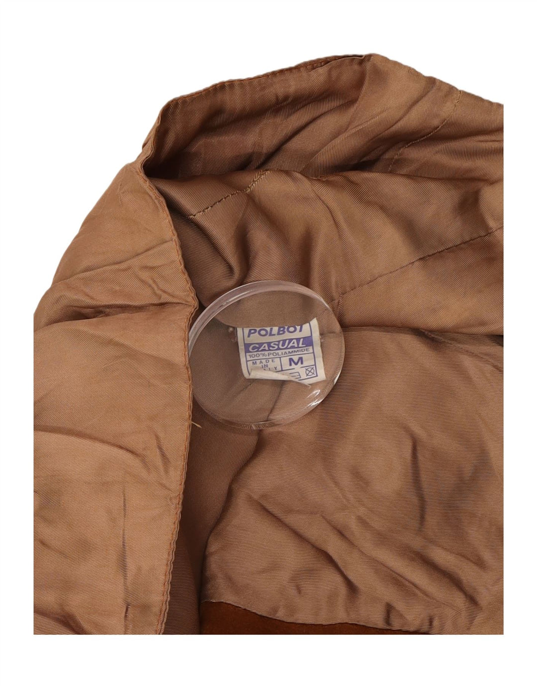 POLBOT Mens Waistcoat Medium Brown Polyamide Vintage Polbot and Second-Hand Polbot from Messina Hembry 