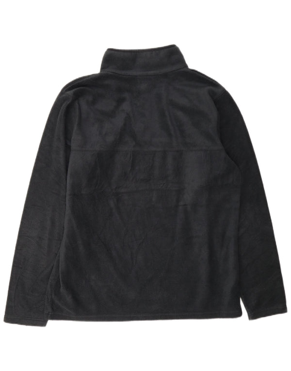 Columbia Herre Button Neck Fleece Jumper Medium Grey Polyester