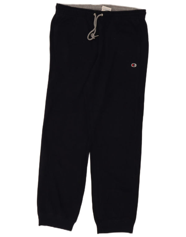 Champion Womens træningsdragt Bukser Joggers UK 18 XL Navy Blue Cotton