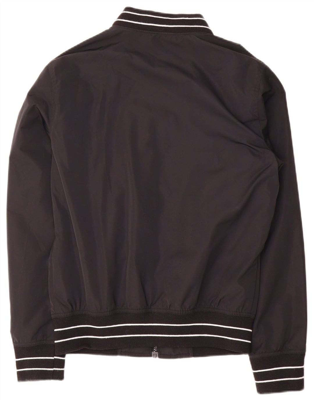 Hollister Bomberjakke til mænd UK 34 XS sortstribet polyester