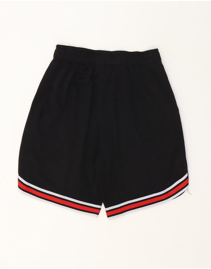 Champion Herre USA grafiske sportsshorts Små sorte polyester