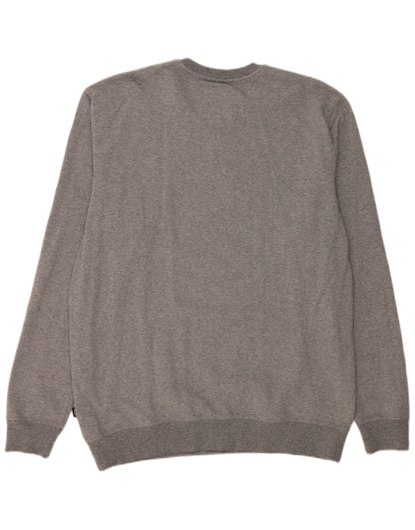 Vans Herre Grafisk Sweatshirt Jumper XL Grå Bomuld