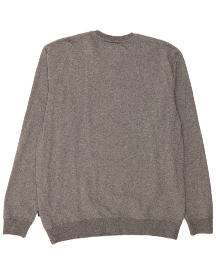 Vans Herre Grafisk Sweatshirt Jumper XL Grå Bomuld