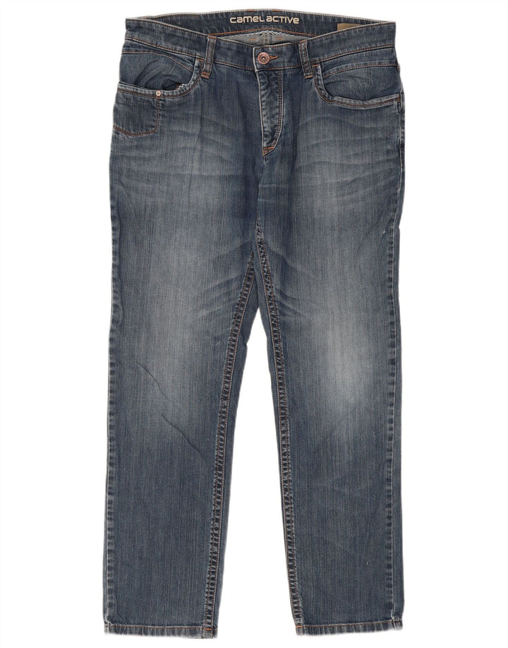 Camel Active Slim Jeans til mænd W38 L32 Blå