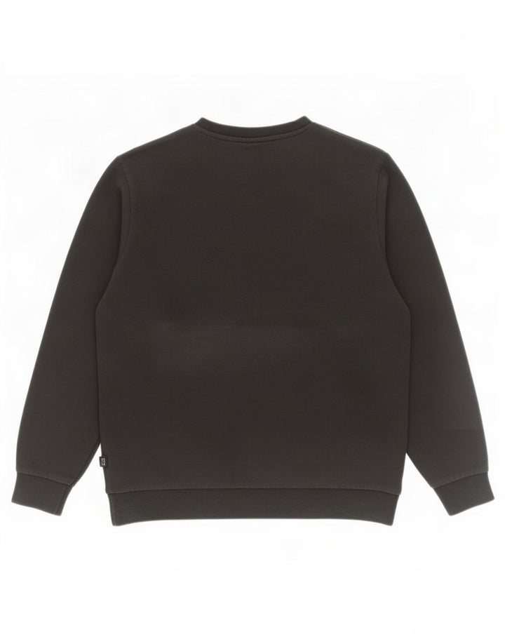 Puma Herre Sweatshirt Jumper Stor Sort Colourblock Bomuld